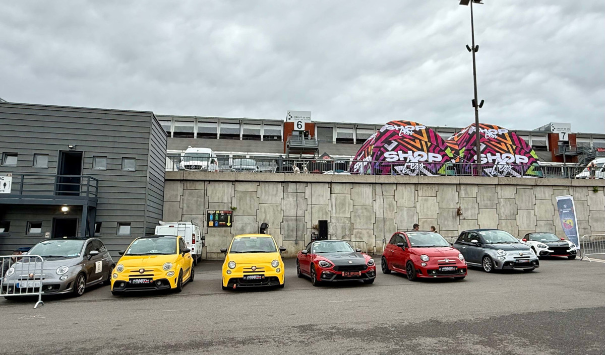 L&rsquo;Abarth Club Paris à SpaItalia 2025